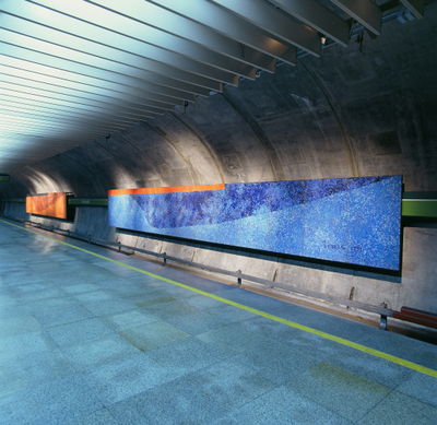 tomie ohtake, Estação Consolação de Metrô, 1991