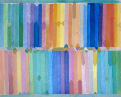 heinz mack, Partita for Colors (Chromatic Constellation), 2007