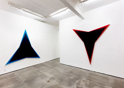 philippe decrauzat, Vista da exposição 'Circulation', Nara Roesler Rio de Janeiro, 2019