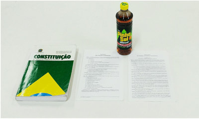 elian almeida, Porte ilegal de artefato incendiário (“Democracia racial”), 2018