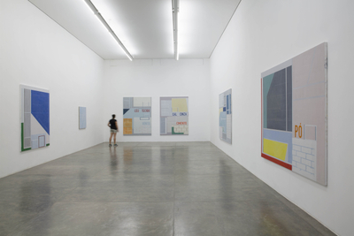 horizonte deserto tecido cimento