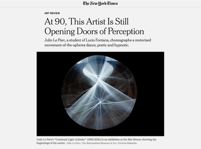 at 90, this artist is still opening doors of perception