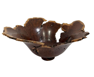 Wild Lilac Live Edge Bowl by Hap Sakwa