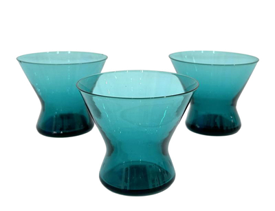 Per Lutken Set of 3 Minimalist Cocktail Glasses