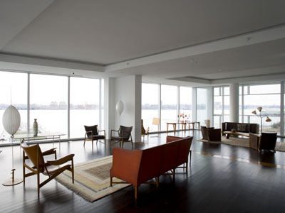 Design + Architecture at 165 Charles St. by Richard Meier