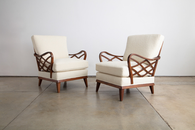 Pair of Swedish Lounge Chairs