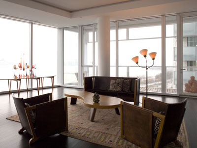 Design + Architecture at 165 Charles St. by Richard Meier