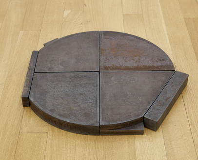 David Rabinowitch Untitled (Périgord Construction of Vision), 2015 beeswax, crayon, oil and oil based ink on paper 26 x 26 inches (66 x 66 cm) (DR15-03)  David Rabinowitch "Untitled (Périgord Construction of Vision)", 2015 beeswax, crayon, oil and oil based ink on paper 26 x 26 inches (66 x 66 cm) (DR15-03)