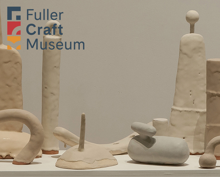 Zimra Beiner at the Fuller Craft Museum