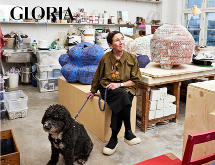 Kristina Riska in Gloria Magazine