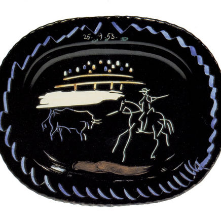 AR 198 - Corrida sur fond noir, 1953