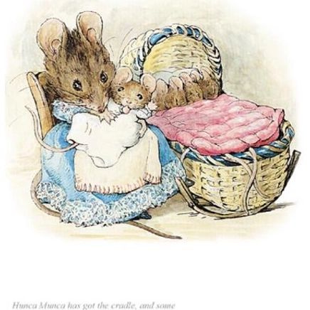 Beatrix Potter - Hunca Munca has got the cradle
