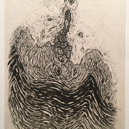 Cécile Reims, L’Élan vital - Gravure #5, 2010-2011