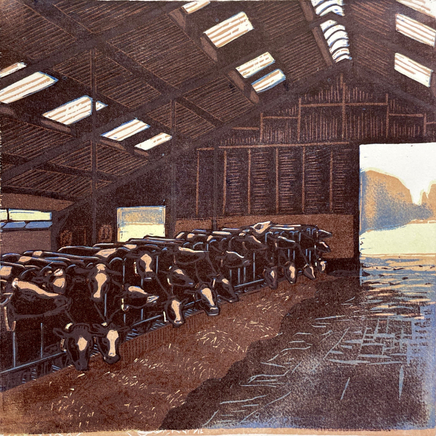 Wendelien Schönfeld, Stal Hollak met zon, 2001