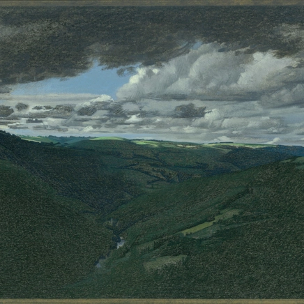 Jean-Michel Bacquet, Montarnal, lumière sur la crête, 2014-2015