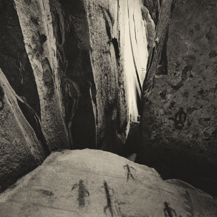 Jon Goodman, Pictographs, Whitcomb Wash, Grand Canyon, 1992