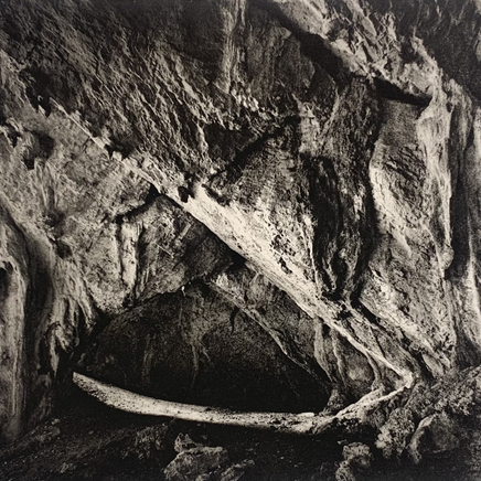 Jon Goodman, INTERIOR DETAIL, GROTTE DE LA BAUME ARCHÉE, 1985