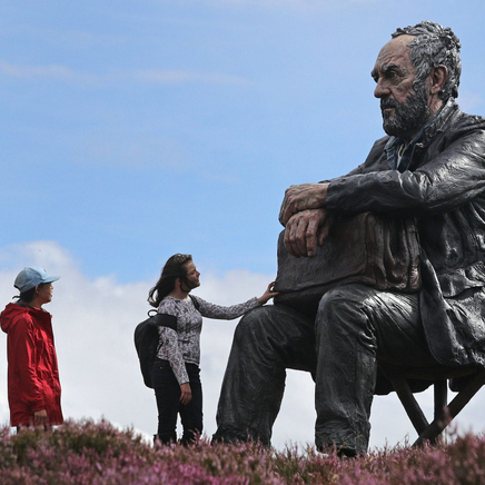 BBC News, Seated Figure on North York Moors
