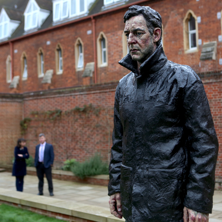 Man With Potential Selves installed at Radley College, Oxfordshire., Sean Henry talks to Tom Ryder about his work and the...