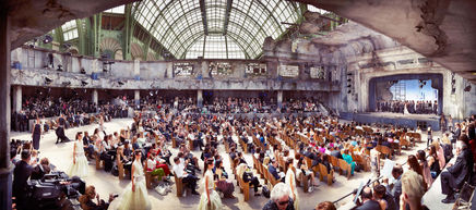 Simon Procter, Chanel, The Broken Cinema Haute Couture, Paris Grand Palais, Autumn/Winter 2013