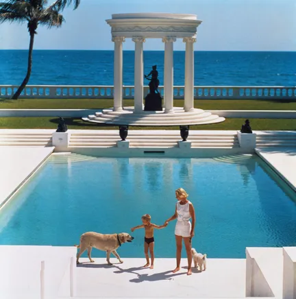 Slim Aarons, Nice Pool, 1955