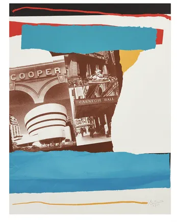 Robert Motherwell, New York Cultural Institutions, 1983