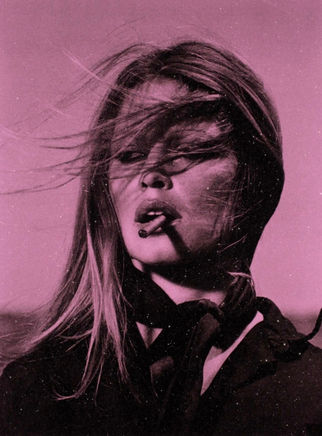 Russell Young, Bardot Supreme (Riviera Rose), 2023