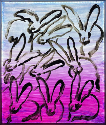 Hunt Slonem, Under the Surface, 2021