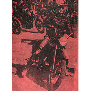 Russell Young, Brando Bike (Priscilla Pink), 2008