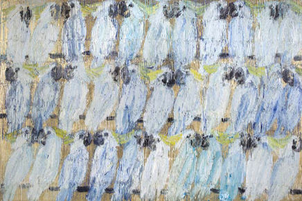 Hunt Slonem, Untitled (Cockatoo Whisper), 2016