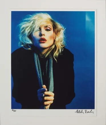 Mick Rock, Blue Debbie Harry, New York City, 1978