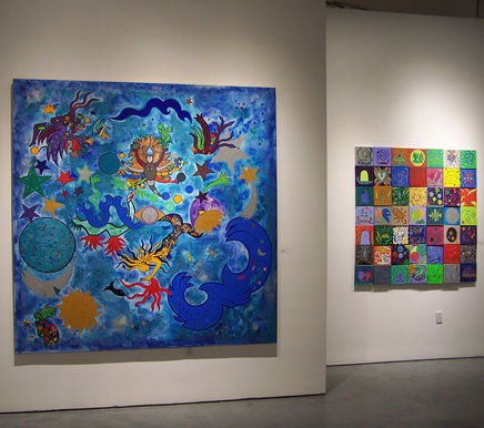 "La Carte du Temps" and "Brasil Brasil" in the Two Generations Roberto Matta and Federica Matta exhibition