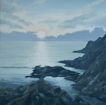 Dawn Reader, Sunset Cliffs