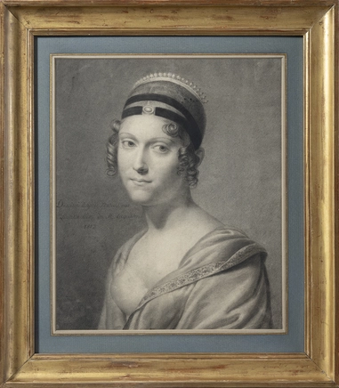 Lizinka Aimée Zoé De Mirbel, Portrait of a Lady, 1812