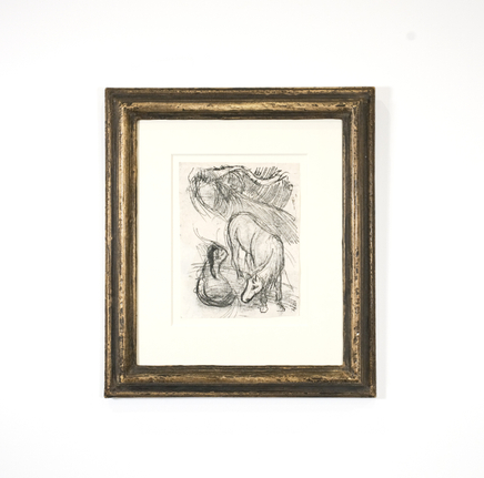 Paul Gauguin, Studies of a Horse and Kneeling Woman, 1901-02