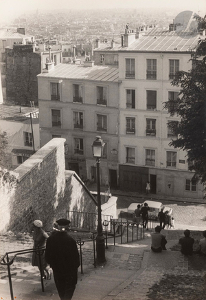 Willy Ronis, Escaliers a Monmartre, 1968