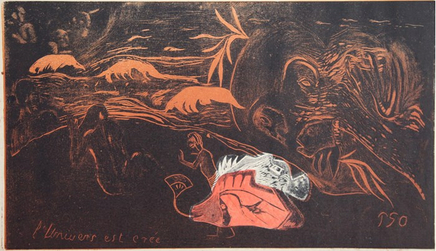 Paul Gauguin, L'Univers est crée, 1893-1894