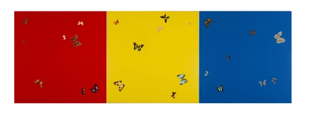 Damien Hirst, Red yellow and blue, 2001