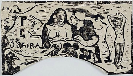 Paul Gauguin, Titre pour le Sourire, 1899-1900