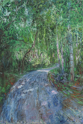 章剑 Zhang Jian , Path in Wangjing Park No.2 望京公园里的小路之二, 2014