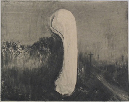 张雷 Zhang Lei , Standing White Bone in the Wild 立在荒野里的白骨头, 2014