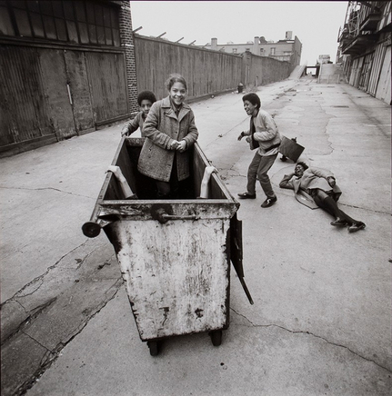 Arthur Tress, Young Kids Playing, Coney Island, New York, 1969