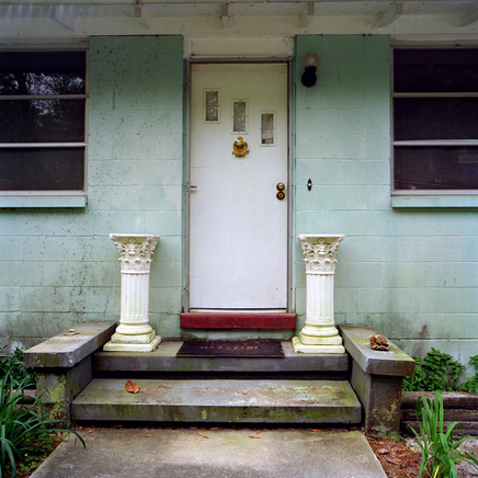 Phil Bergerson, Micanopy, Florida [door w/ columns], 1998
