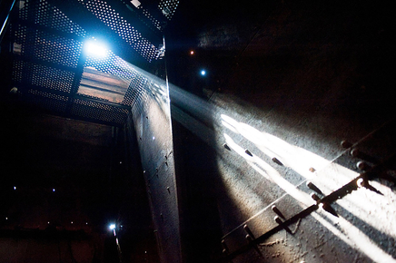 Larry Towell, Light in Shaft, Union Station, Toronto, Canada, 2014
