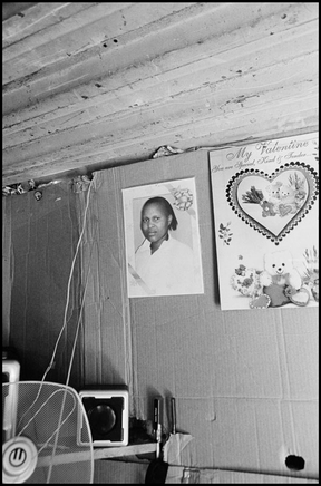 Larry Towell, Interior of AIDS Patient's home, Gugulethu Township, Cape Town, South Africa [5], 2008
