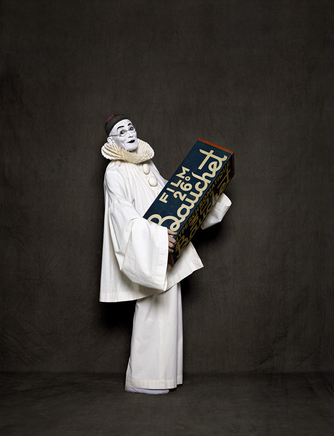 Arnaud Maggs, After Nadar: Pierrot and Bauchet, 2012