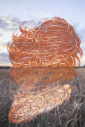 Mehdi Dandi, Red memories from poet act, 2022