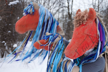 Meryl McMaster, Horse Dance, 2015