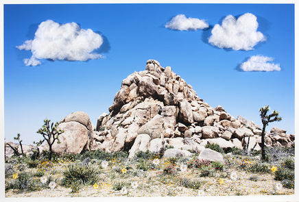 Sarah Anne Johnson, Rock Pile (Cotton Balls), 2018