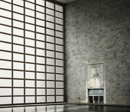 Carl Zimmerman, Interior with Pool, 2013